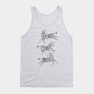 Savannah Zebras Tank Top